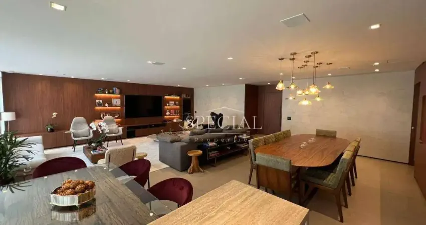 Apartamento com 4 dormitórios à venda, 250 m² - brooklin - são paulo/sp