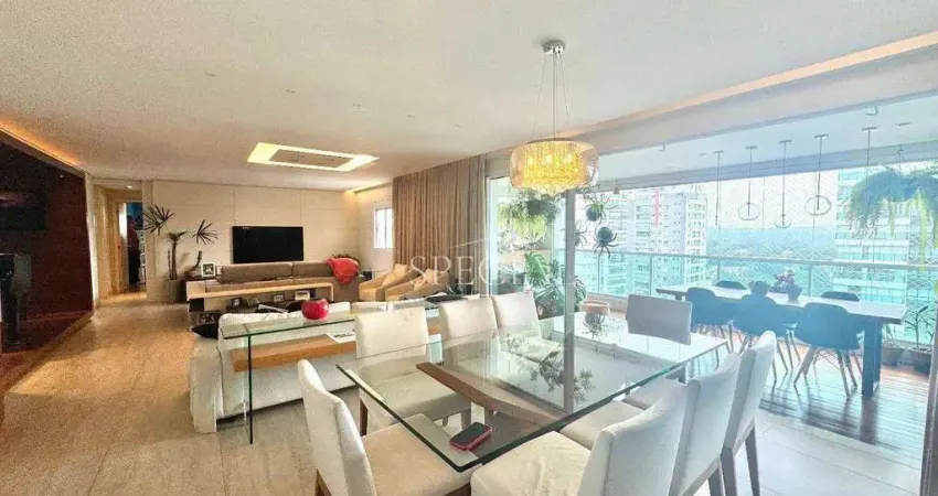 Apartamento com 3 dormitórios à venda, 194 m² por r$ 3.650.000,00 - campo belo - são paulo/sp