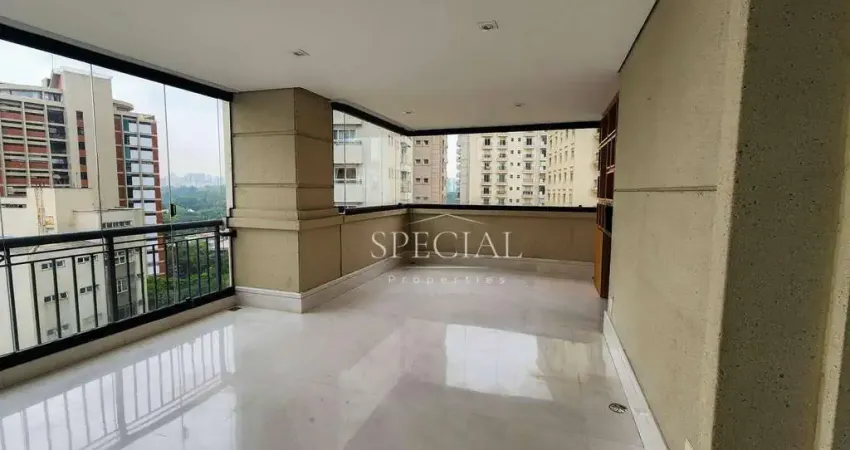 Apartamento para locação na vila nova conceição – 4 suítes, varanda panorâmica e lazer completo