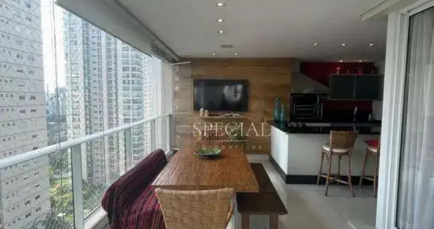 Apartamento mobiliado no campo belo – 340m², 3 suítes, 4 vagas e lazer completo