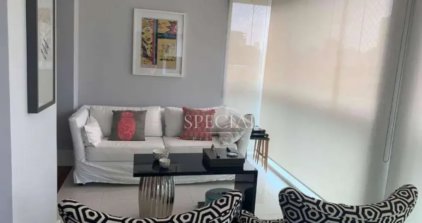 Apartamento de 138m² com 3 suítes e varanda gourmet ao lado do shopping morumbi