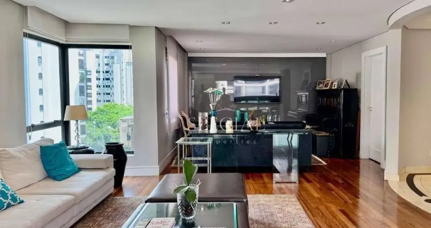 Apartamento com 3 dormitórios, 172 m² - itaim bibi - são paulo/sp