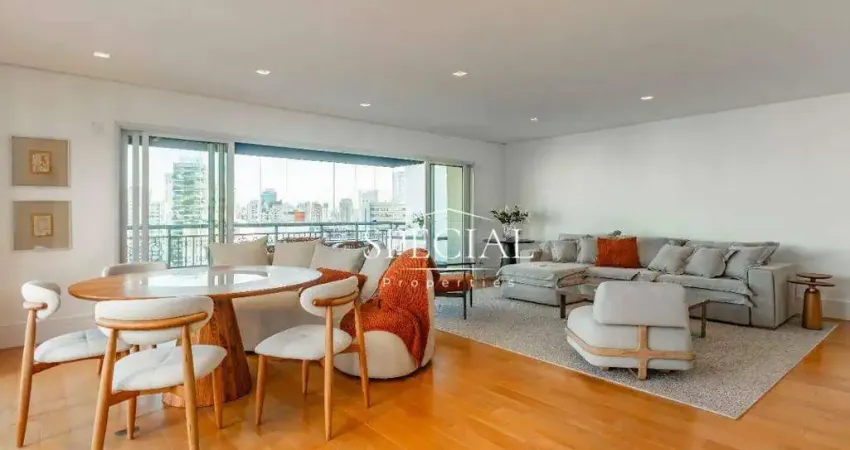 Apartamento sofisticado de 275m² no itaim, com vista deslumbrante e alto padrão de acabamento