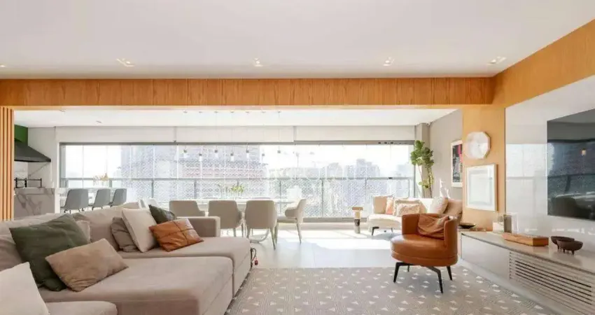 Apartamento com 3 dormitórios à venda, 181 m² por r$ 3.600.000,00 - brooklin - são paulo/sp