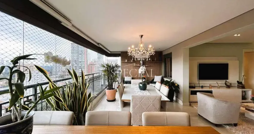 Apartamento de 137 m², 3 suítes e 3 vagas à venda - chacára santo antonio - são paulo/sp