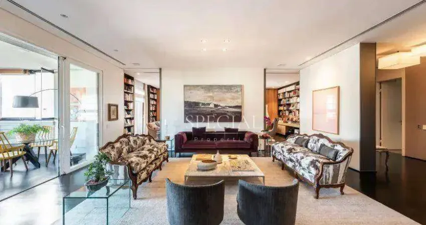 Apartamento com 3 dormitórios à venda, 456 m² por r$ 30.000.000,00 - jardim paulistano - são paulo/sp