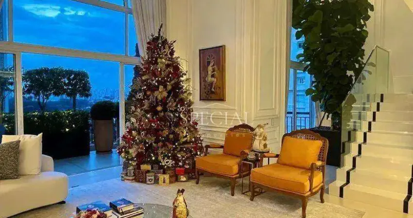 Cobertura com 4 dormitórios à venda, 528 m² por r$ 24.600.000,00 - vila nova conceição - são paulo/sp