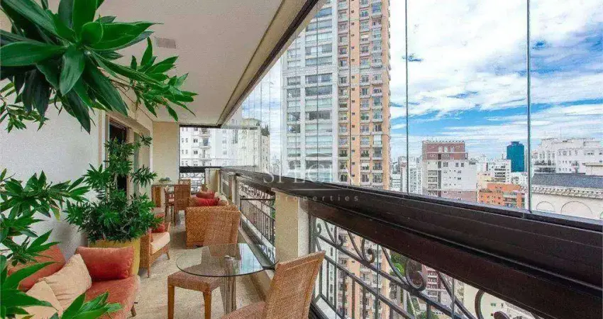 Apartamento com 4 dormitórios à venda, 388 m² por r$ 12.500.000,00 - vila nova conceição - são paulo/sp