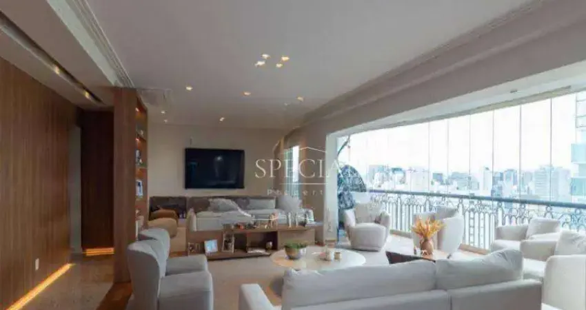 Exclusividade e sofisticação em moema – 4 suítes e vista panorâmica