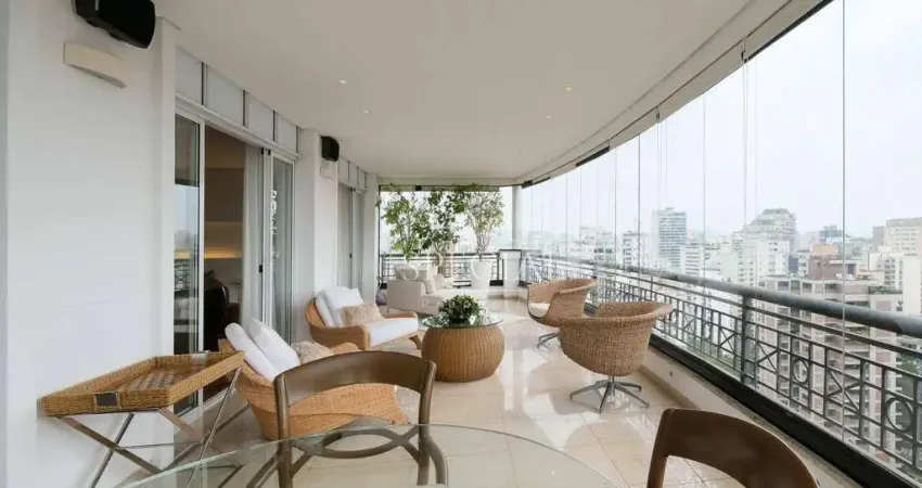 Cobertura duplex com vista panorâmica para o parque ibirapuera – 4 suítes, área de lazer privativa e 8 vagas