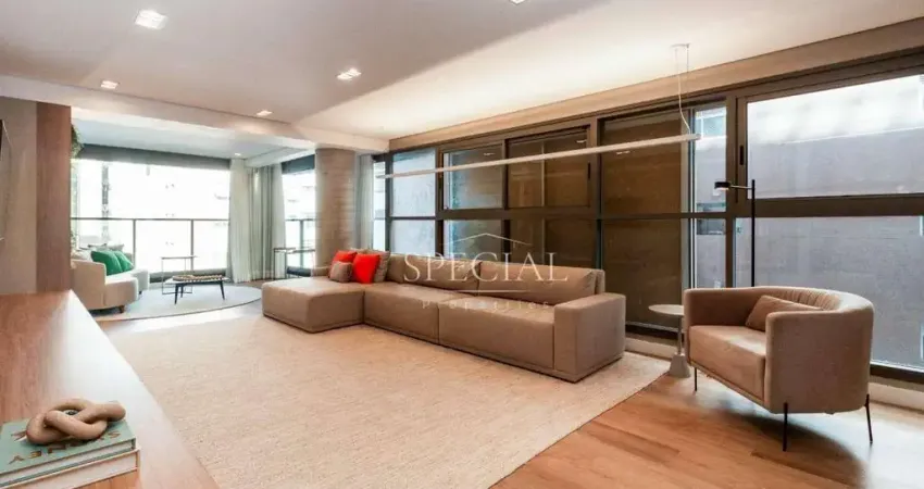 Apartamento de alto padrão no jardim paulista – 145m², 3 suítes e 2 vagas!