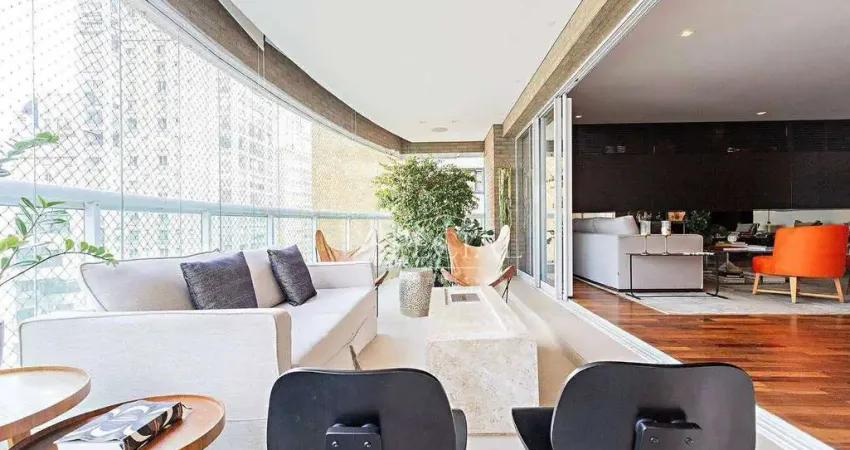 Apartamento com 3 dormitórios à venda, 277 m² - itaim bibi - são paulo/sp