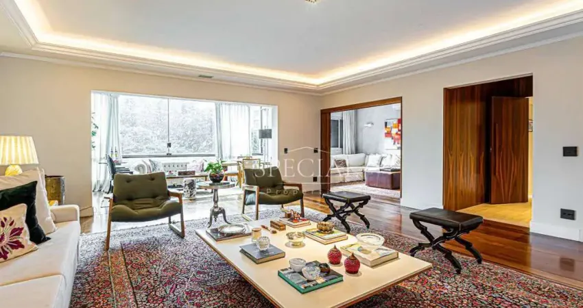 Apartamento com 4 dormitórios à venda, 350 m² por r$ 3.750.000,00 - moema - são paulo/sp