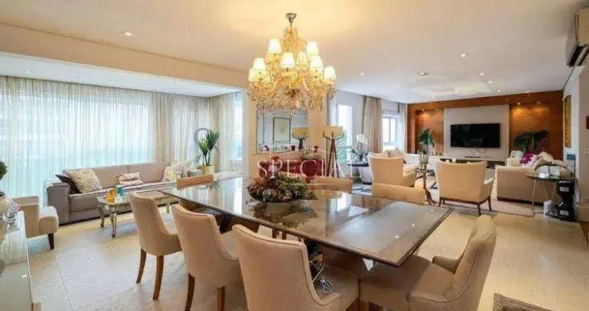 Apartamento com 3 dormitórios à venda, 210 m² por r$ 6.300.000,00 - vila olímpia - são paulo/sp