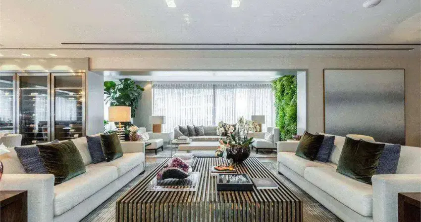 Apartamento com 355 m², 3 suites, 4 vgs, lazer completo com quadra tenis oficial! moema pássaros