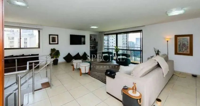 Cobertura com 4 dormitórios à venda, 447 m² por r$ 6.000.000 - campo belo - são paulo/sp
