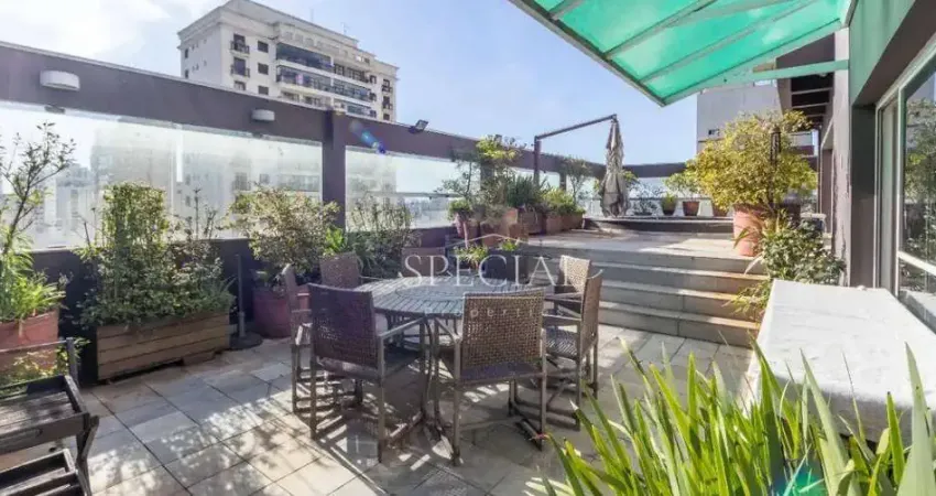 Cobertura com 4 dormitórios à venda, 467 m² por r$ 5.000.000,00 - campo belo - são paulo/sp