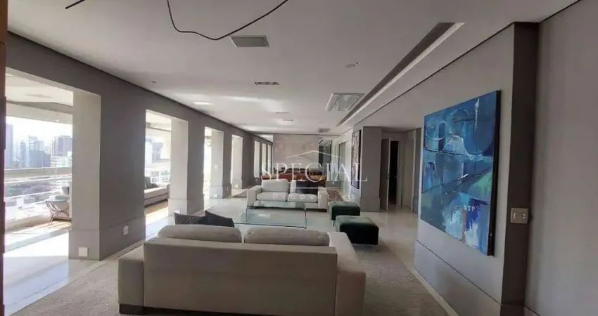 Apartamento com 3 dormitórios à venda, 275 m² - moema - são paulo/sp