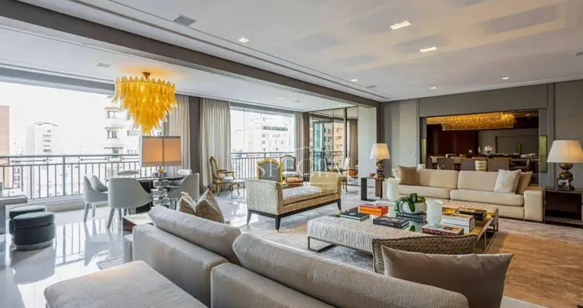 Apartamento com 4 dormitórios à venda, 502 m² - jardim paulista - são paulo/sp