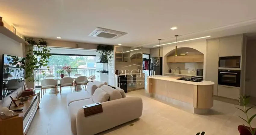 Apartamento com 3 dormitórios à venda, 130 m² por r$ 3.230.000,00 - brooklin - são paulo/sp