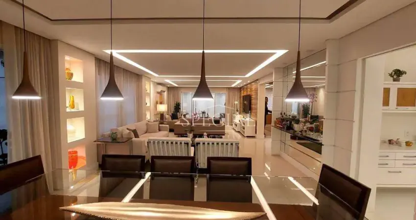 Apartamento com 4 dormitórios à venda, 269 m² por r$ 4.500.000 - campo belo - são paulo/sp