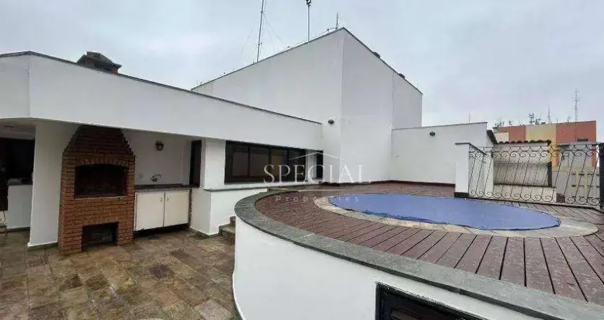 Cobertura com 3 dormitórios, 187 m² - venda por r$ 3.180.000,00 ou aluguel por r$ 19.658,10/mês - moema - são paulo/sp