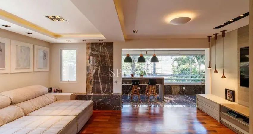 Apartamento à venda na vila olimpia, sendo 3 suítes, 3 vagas e reformado por arquiteto