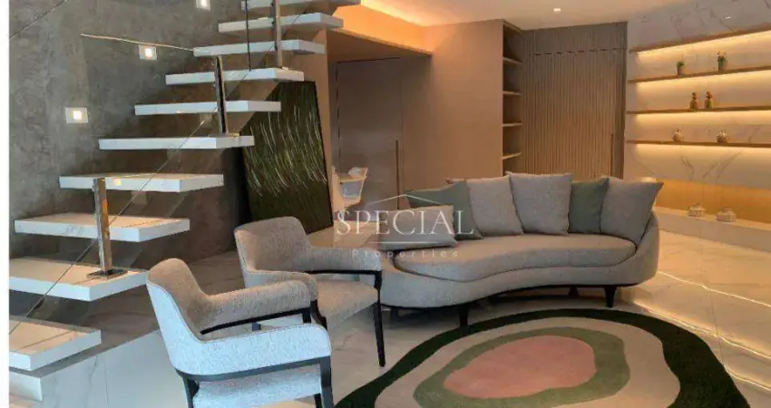 Apartamento com 2 dormitórios à venda, 163 m² por r$ 4.860.000,00 - brooklin - são paulo/sp