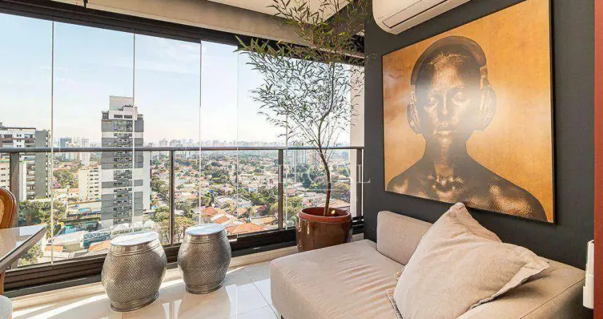 Apartamento de 103m² com 2 suítes e varanda gourmet à venda no campo belo