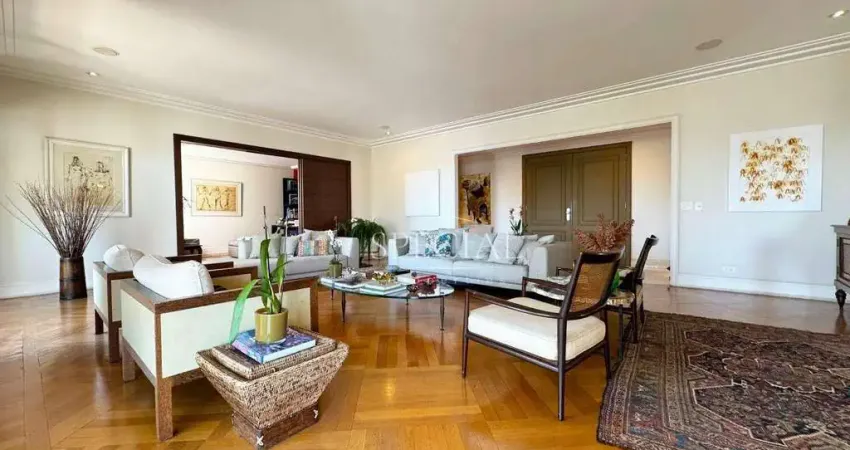 Apartamento de luxo no jardim américa – 401m², 4 suítes e ampla varanda
