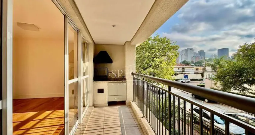 Apartamento com 4 dormitórios para alugar, 131 m² - campo belo - são paulo/sp