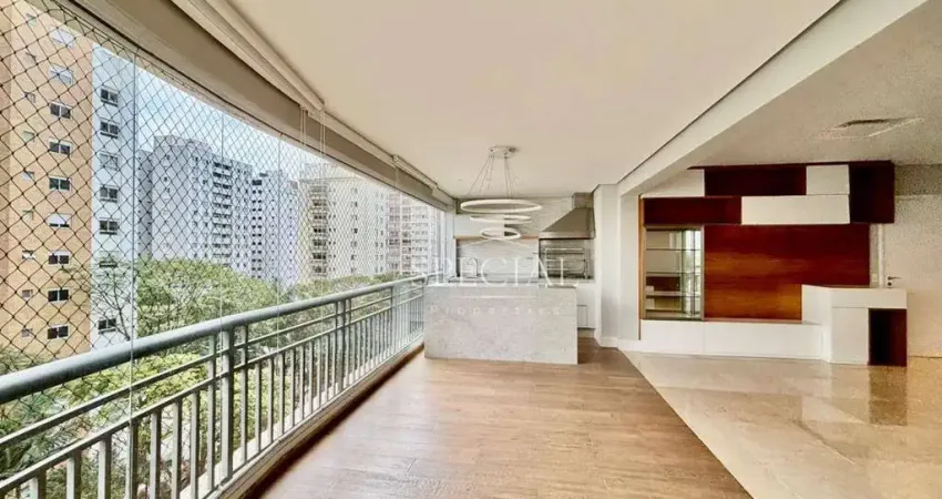 Apartamento com 3 dormitórios à venda, 135 m² - campo belo - são paulo/sp