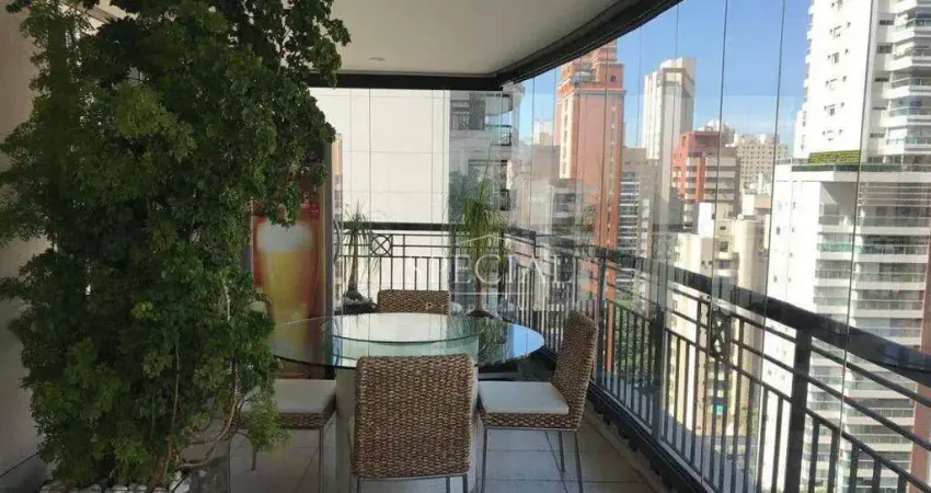 Apartamento com 4 dormitórios à venda, 245 m² por r$ 7.450.000,00 - moema - são paulo/sp