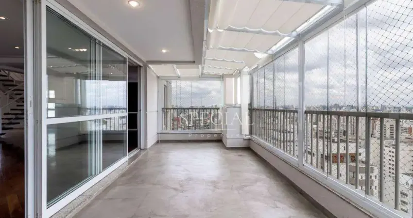 Cobertura duplex espetacular com 4 suítes e lazer completo em moema! 290 m² de área privativa, 4 vagas!