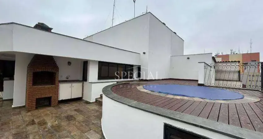 Cobertura com 3 dormitórios, 187 m² - venda por r$ 3.180.000,00 ou aluguel por r$ 19.658,10/mês - moema - são paulo/sp