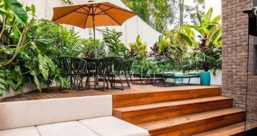 Apartamento garden com 3 dormitórios à venda, 145 m² por r$ 5.400.000,00 - cidade jardim - são paulo/sp