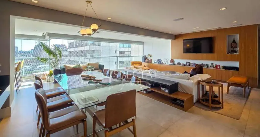 Apartamento com 3 dormitórios à venda, 189 m² por r$ 4.100.000,00 - brooklin - são paulo/sp