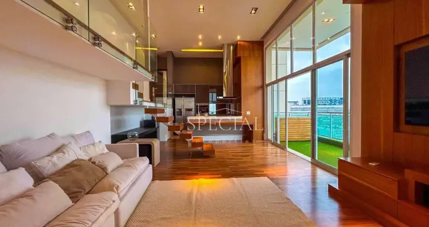 Apartamento duplex com 1 dormitório para alugar, 130 m² por r$ 20.829,73/mês - consolação - são paulo/sp