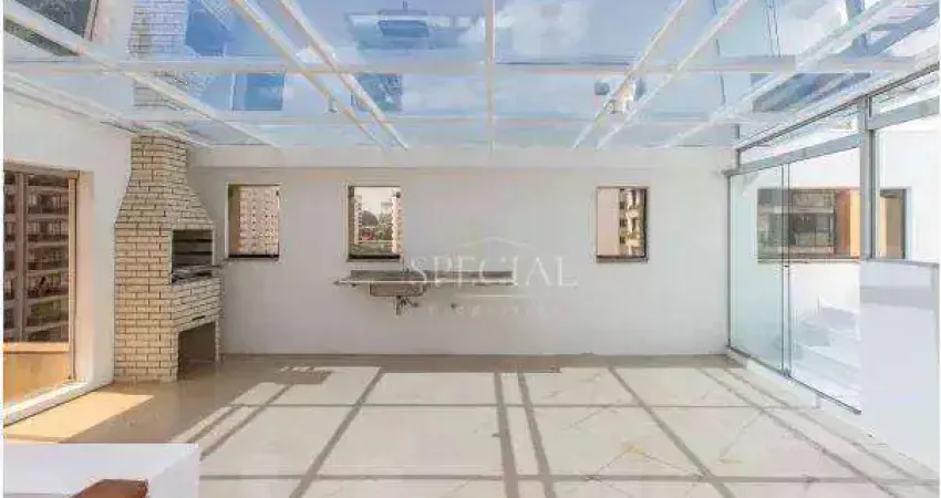 Cobertura com 4 dormitórios à venda, 283 m² por r$ 2.900.000,00 - moema - são paulo/sp