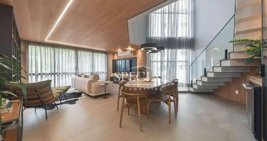 150 m², 3 dorm, sendo 1 suíte, 3 vagas – Apartamento duplex reformado em rua tranquila do Campo Belo