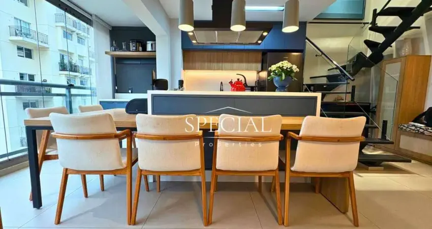 Apartamento duplex com 2 dormitórios à venda, 97 m² por r$ 1.980.000,00 - vila madalena - são paulo/sp