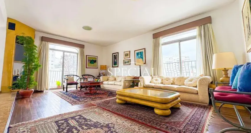 Apartamento com 4 dormitórios à venda, 200 m² por r$ 2.300.000,00 - higienópolis - são paulo/sp