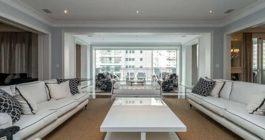 Apartamento 400 m², 3 suítes e 5 vagas em condomínio icônico no jardim europa - são paulo/sp