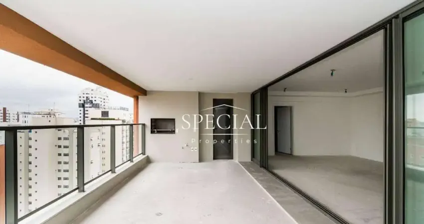 Apartamento à venda, 231 m², 4 suites, varanda gourmet, escritório, depósito e 3 vagas no Brooklin-São Paulo/SP - Brooklin Paulista - São Paulo/SP