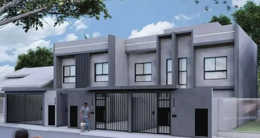 Sobrado geminado com 2 suítes no centro de navegantes - 700m do mar