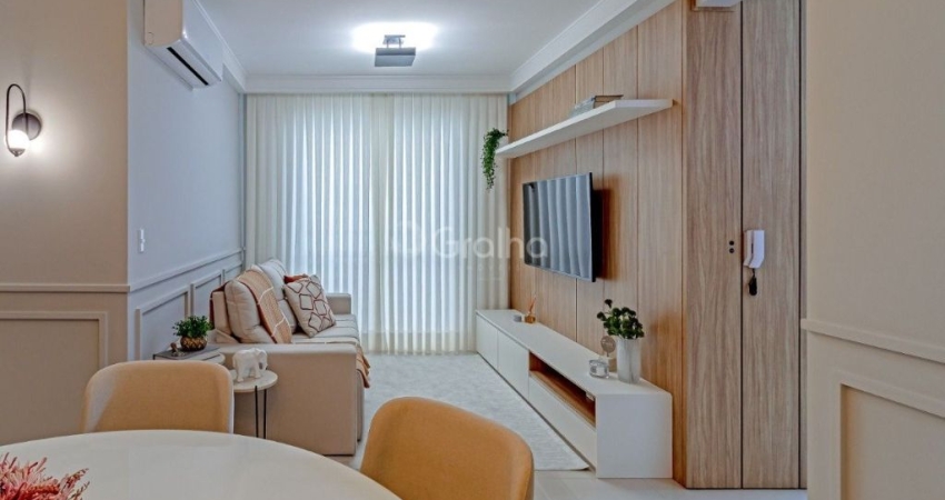 Apartamento de 88m2 com 2 quartos sendo 1 suíte no Centro de Palhoça