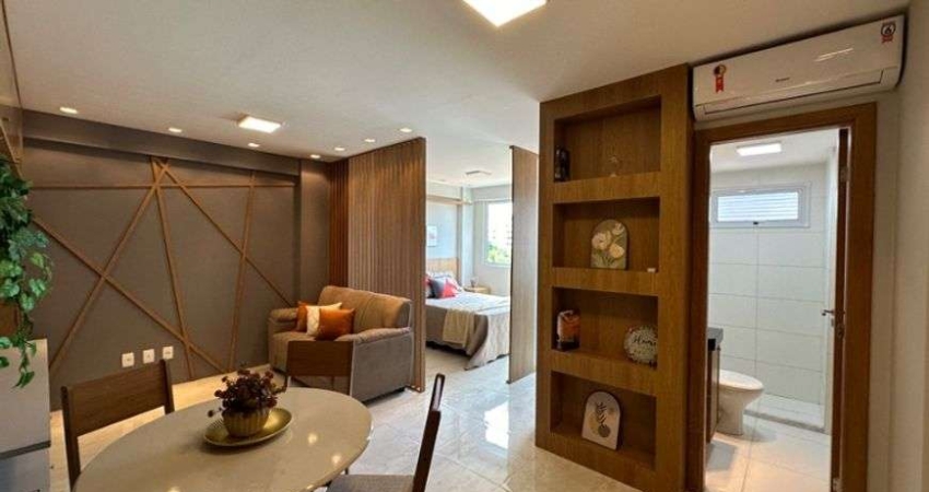Apartamento para venda possui 33m2 com 1 quarto em Pitangueiras / Lauro de Freitas BA
