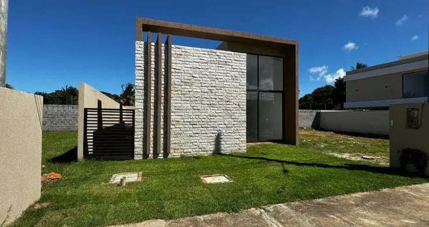 Casa térrea 3/4 com 2 suites condomínio Vila Florença em Abrantes, Camacari - BA