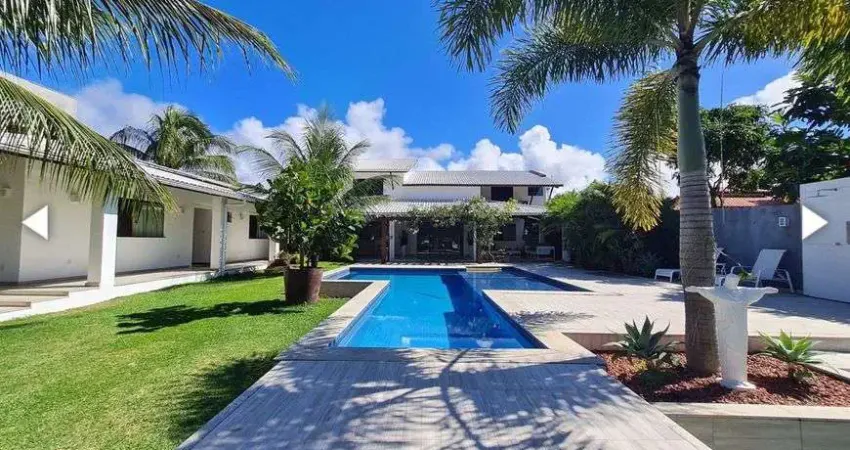 Casa duplex, com 5 suítes e área verde em BUSCA VIDA | SUB COND DUNAS - Camacari/BA