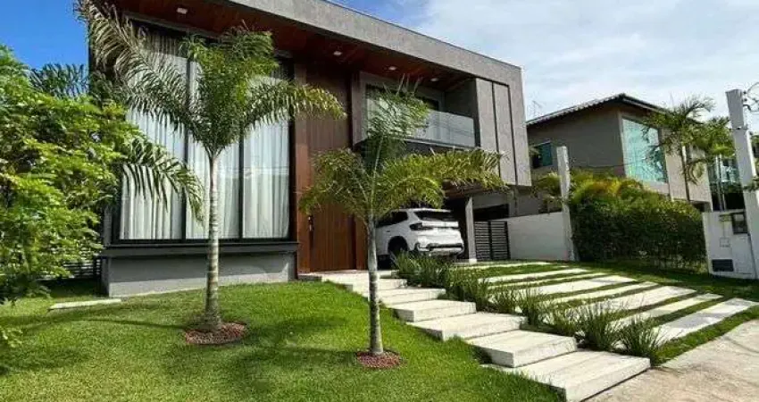 Casa mobiliada para venda, com 330m2 4/4 em Alphaville Litoral Norte 1 - Camaçari/BA